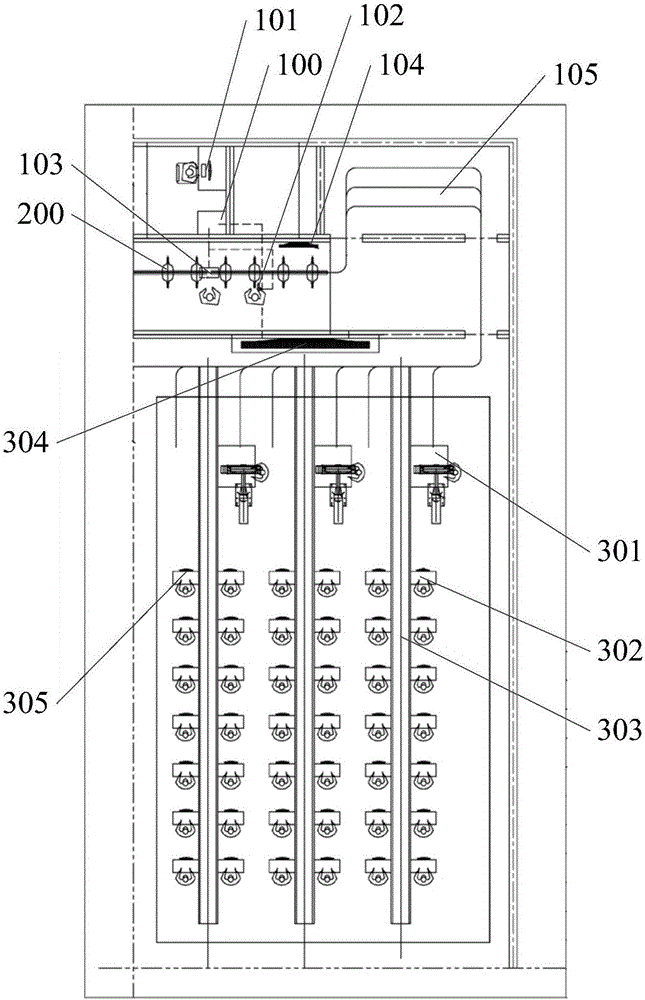 Lamb carcass computer vision auxiliary segmentation system and segmentation device thereof