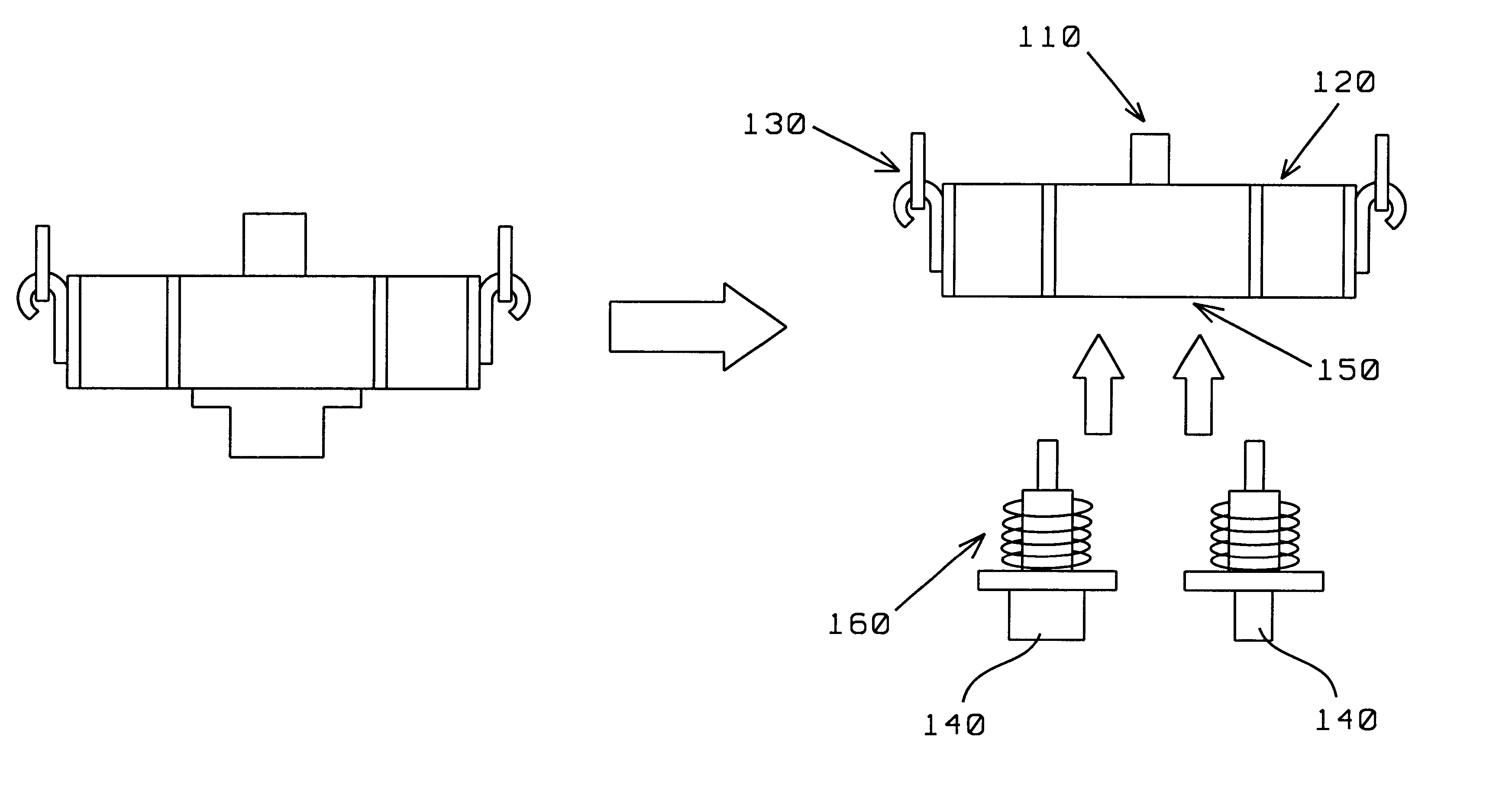 Multi-package conversion kit for a pick and place handler