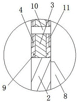 Press machine brake friction disk