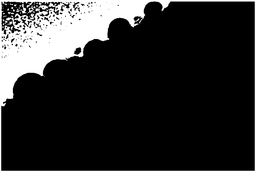 Method for preparing bismuth nanoparticles on oxide substrate