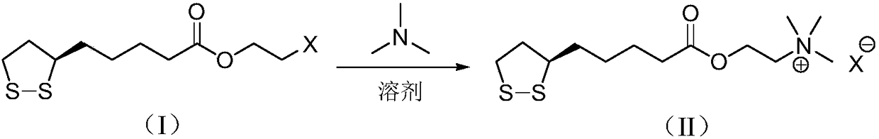 Purification and refining method of R-lipoic acid choline ester halide