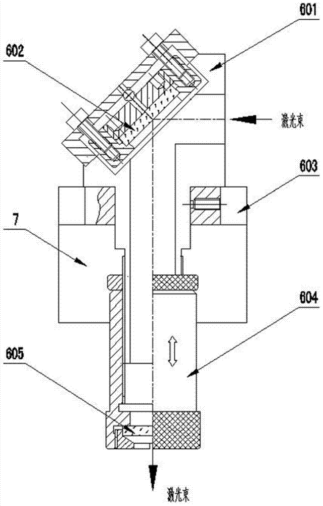 A composite system capable of micro-area melting and finishing of metal powder