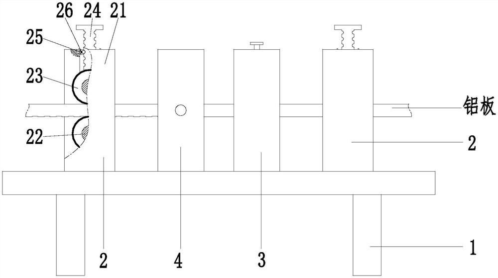 A kind of embossed aluminum plate surface pattern rolling processing method