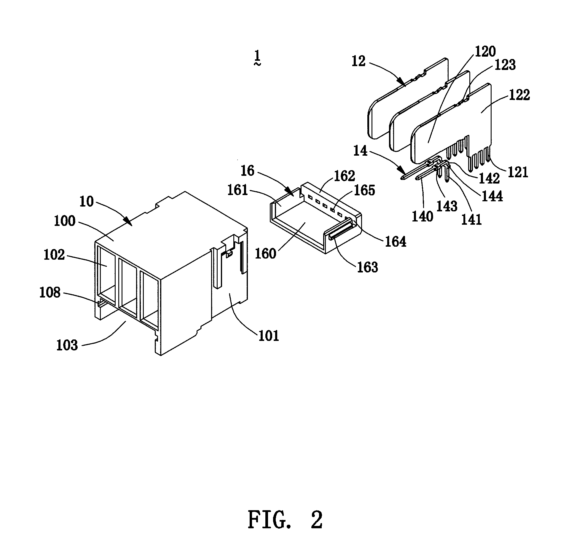 Plug connector, receptacle connector and electrical connector assembly