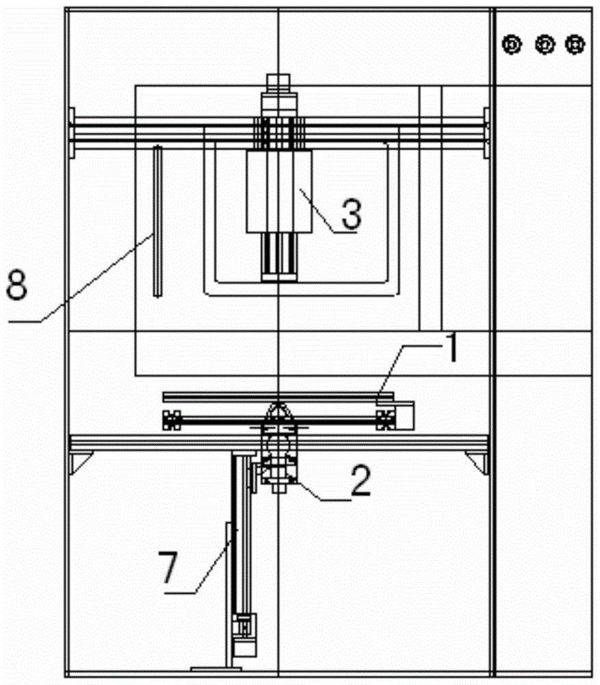 An X-ray object image point autonomous precision tracking control system and method