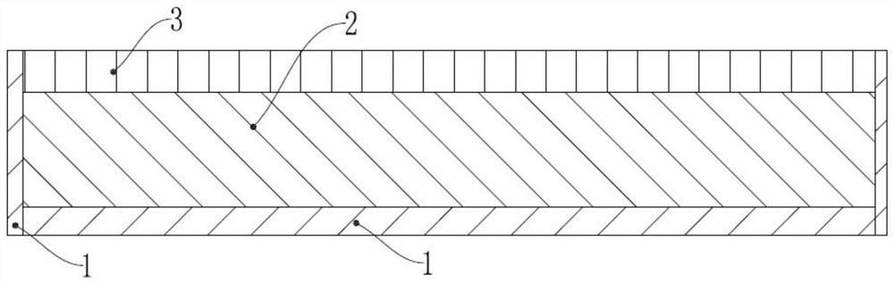 Ceramic glazed tile and preparation method thereof