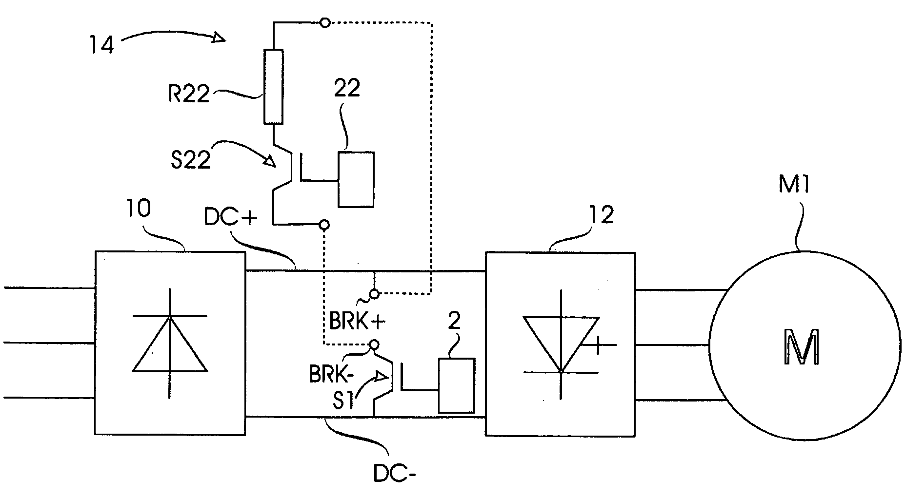 Frequency converter assembly and method of using frequency converter assembly