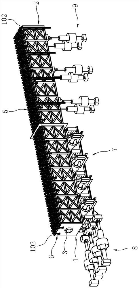 Soil layer top pressurizing device