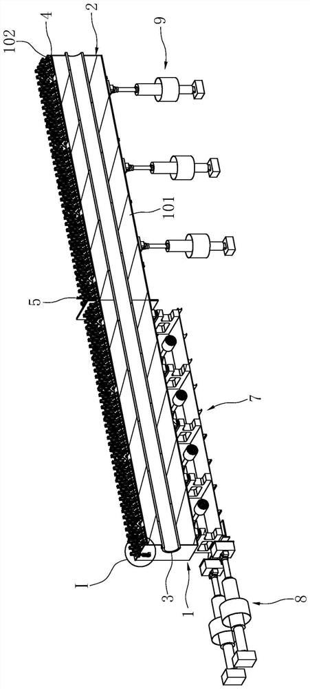 Soil layer top pressurizing device