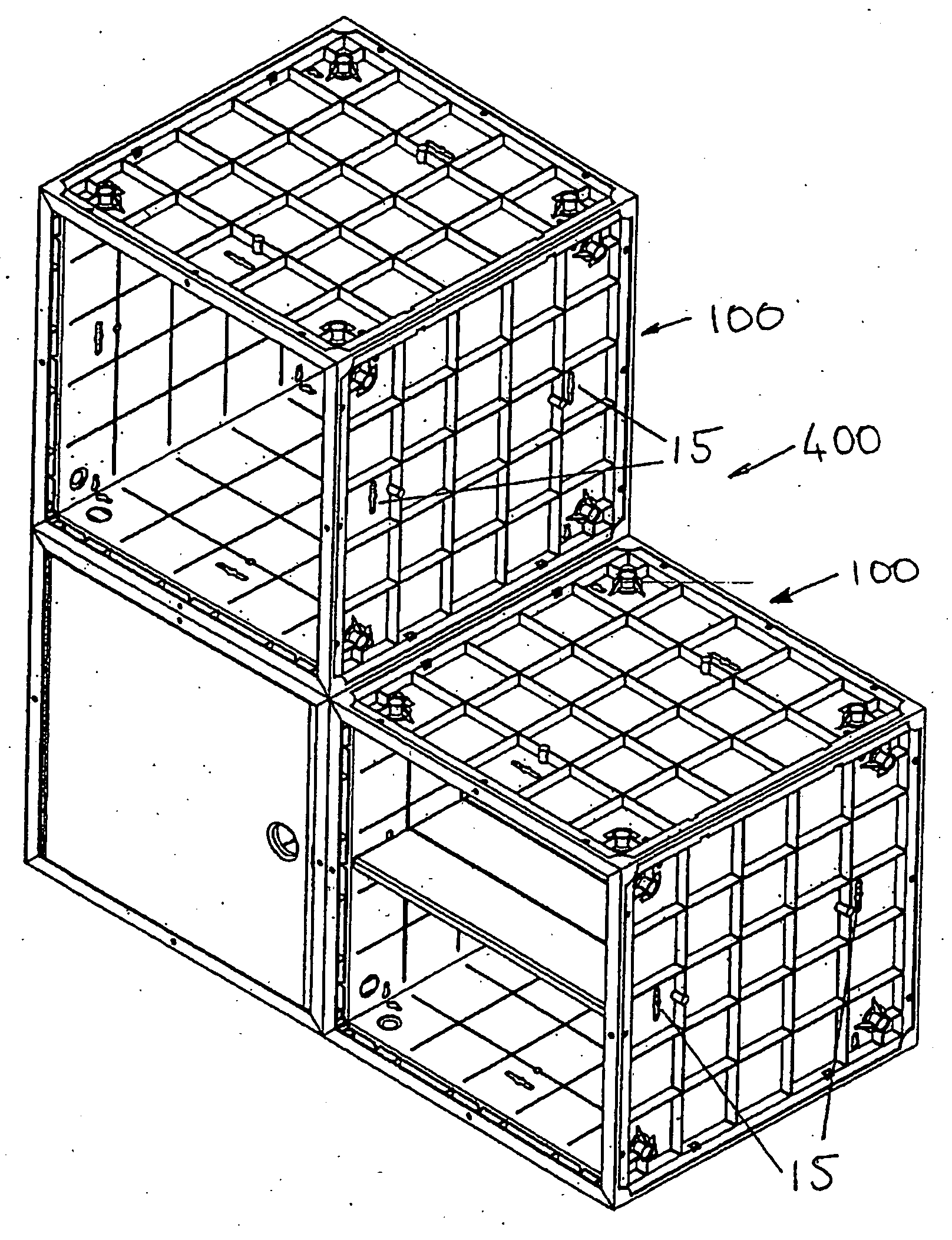 Modular furniture subassembly, component therefor and method of assembling a modular furniture subassembly