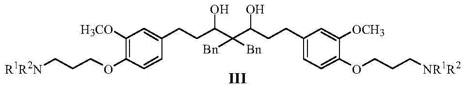 Curcumin analogue and its preparation and application