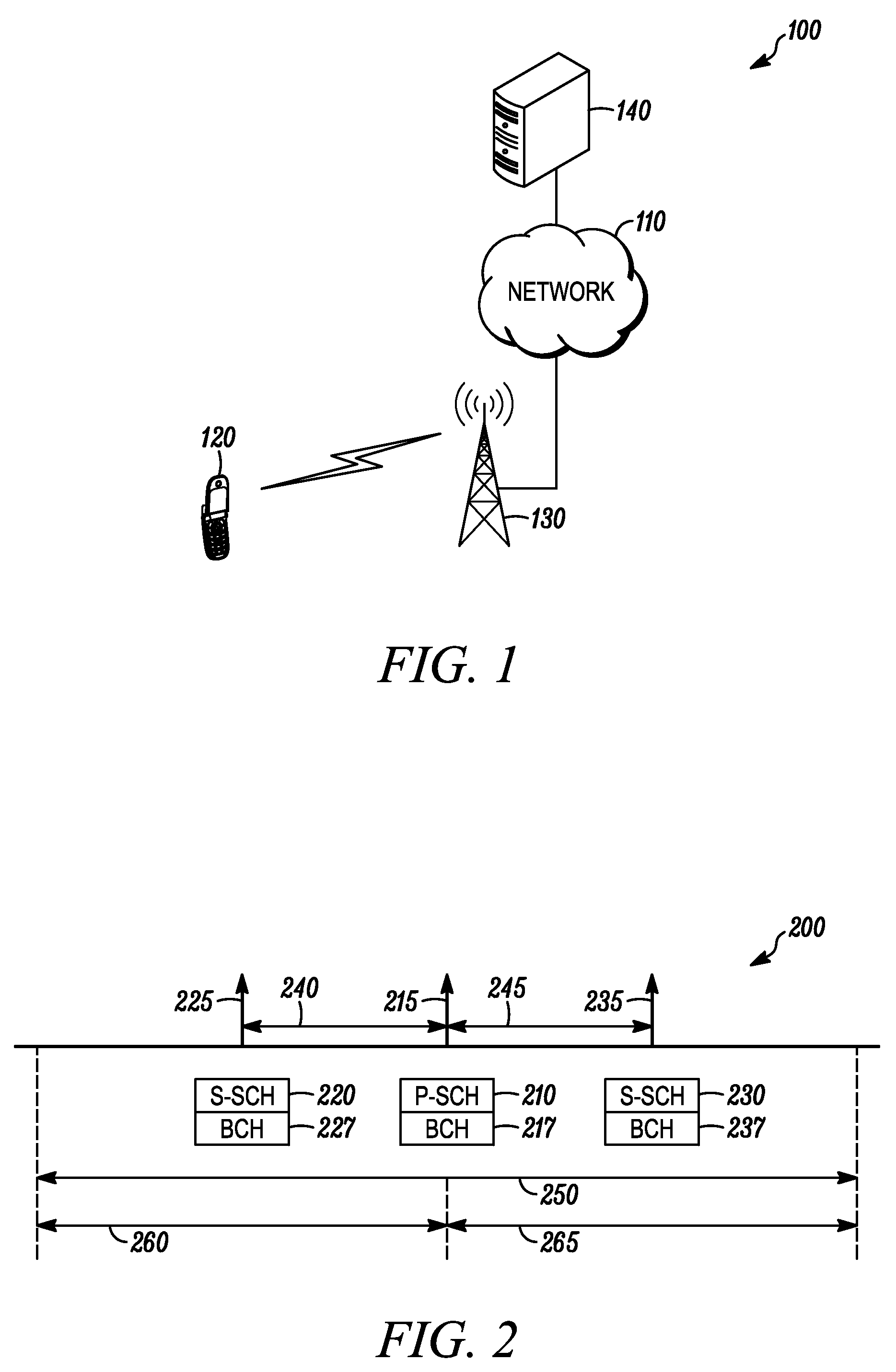 Synchronization for a wireless communication device using multiple synchronization channels