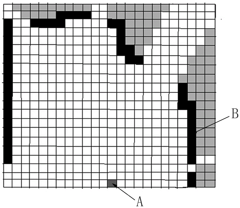Raster map building method based on local map splicing