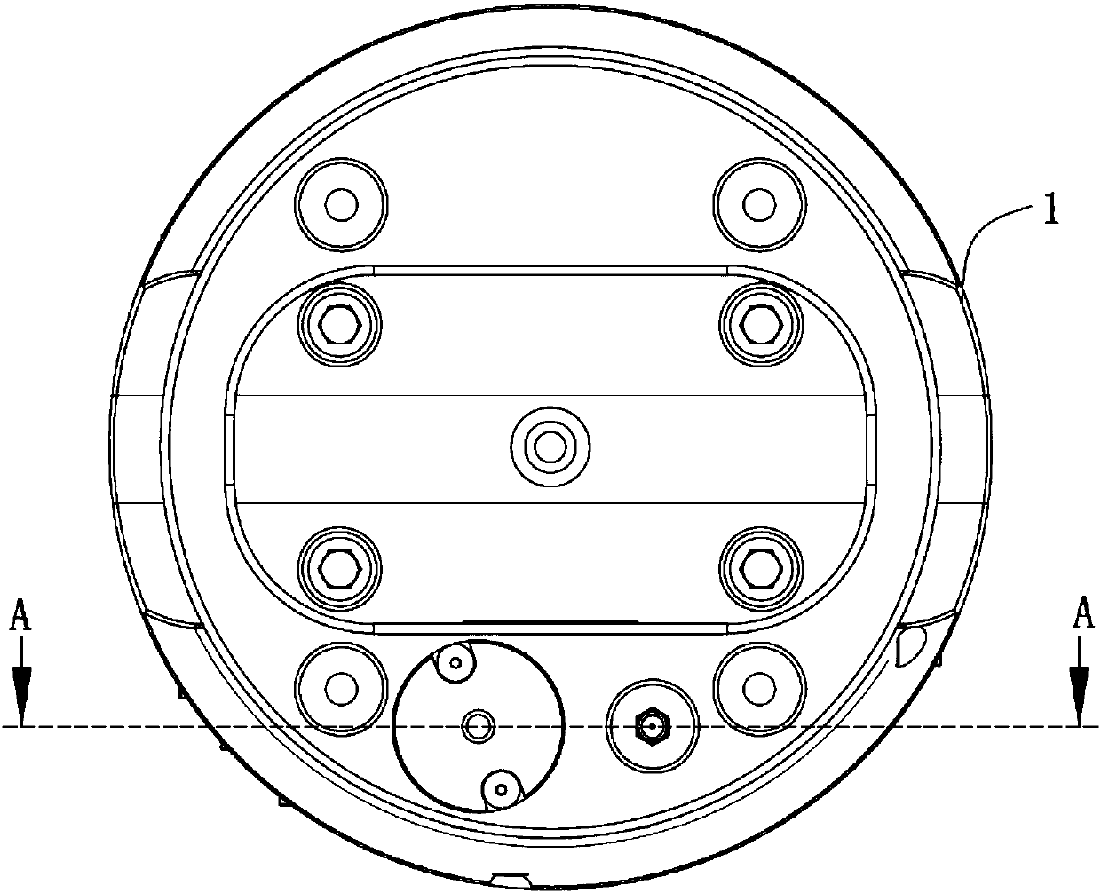 A fully automatic indexing chuck stuck alarm device