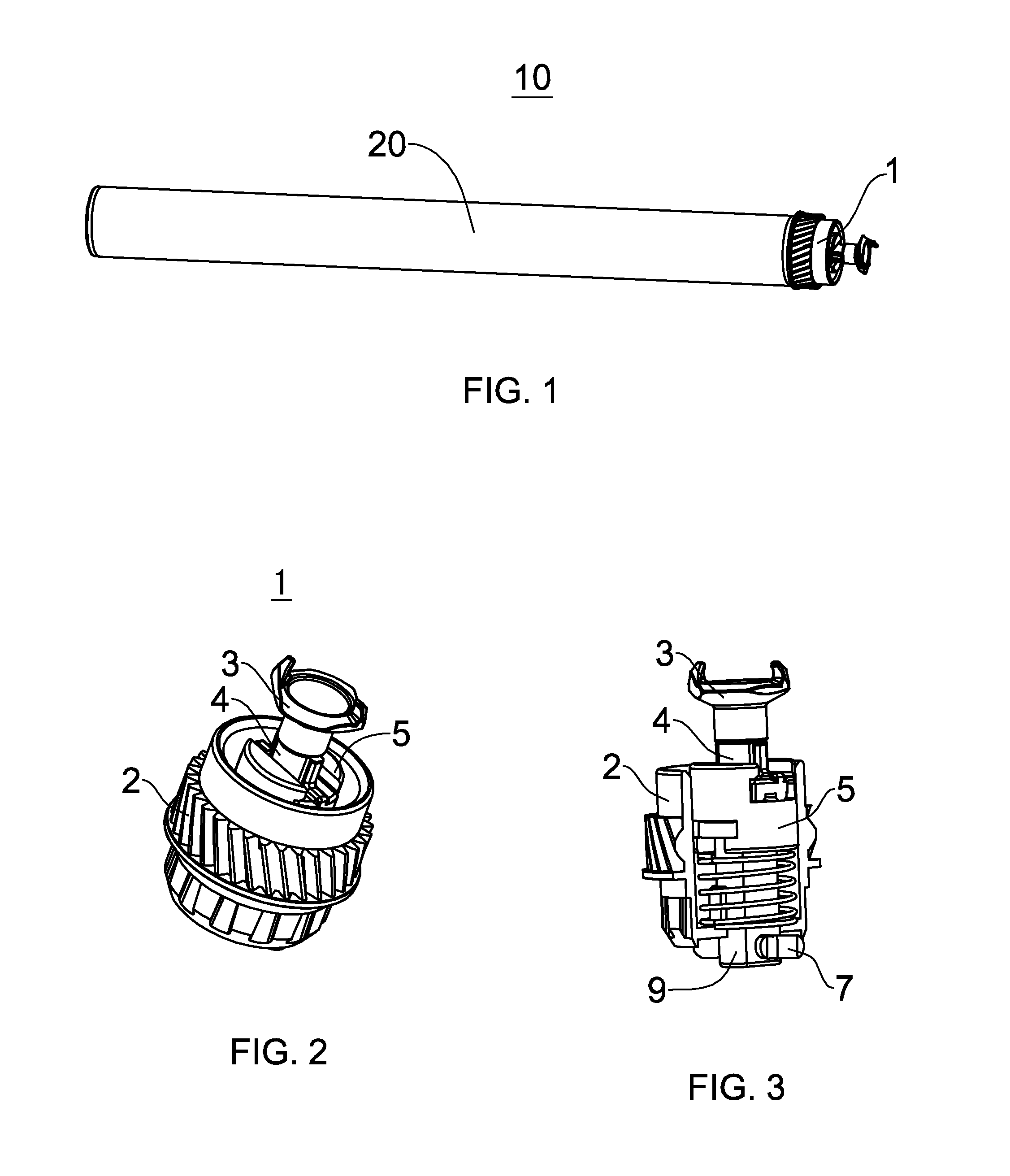 Driving component, photosensitive drum and process cartridge having the driving component