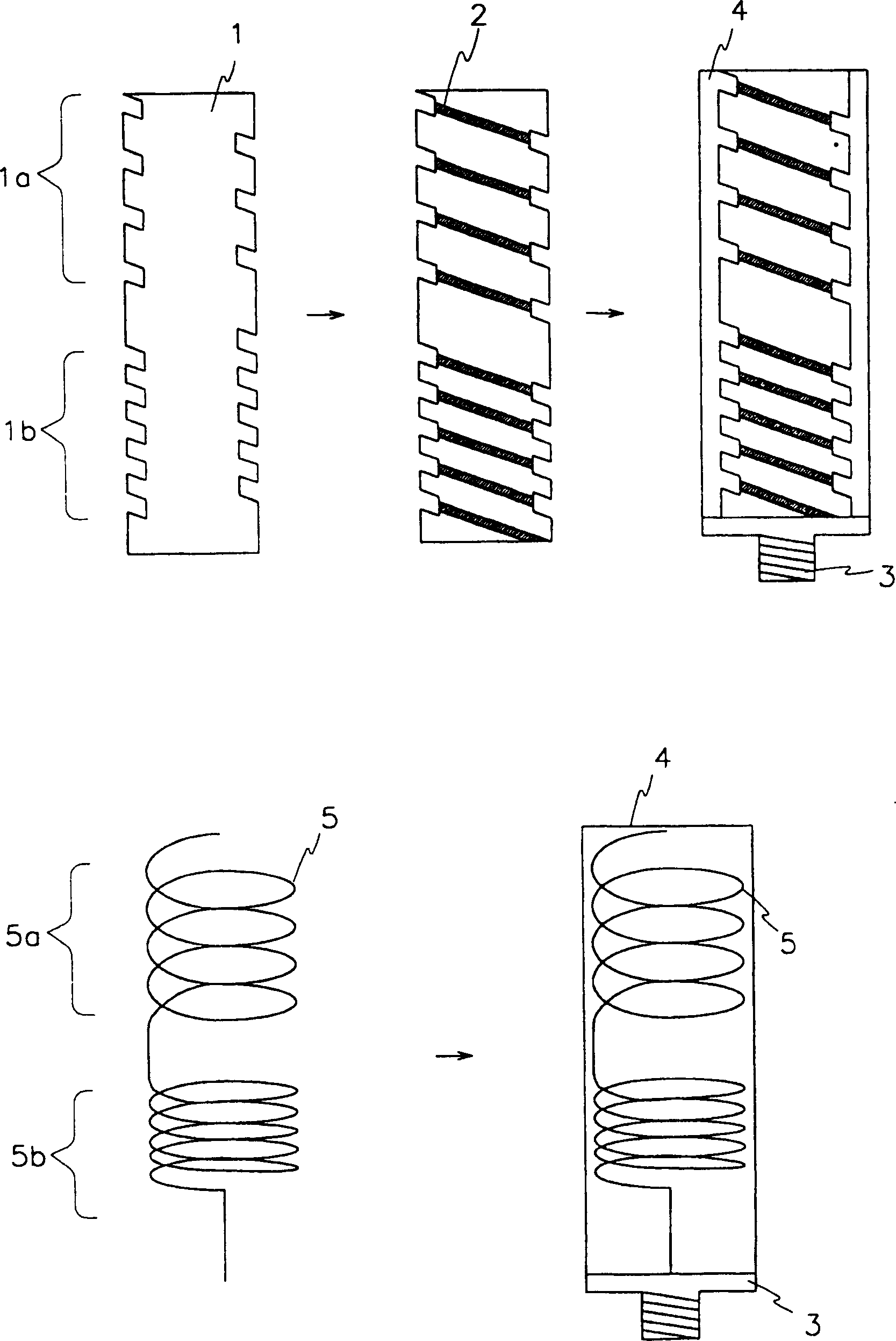 Helical antenna manufacturing apparatus and method thereof