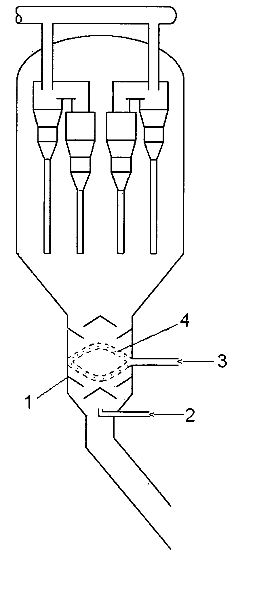 Process and device to optimize the yield of fluid catalytic cracking products