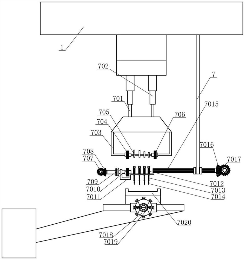 An artificial quartz slab repair device