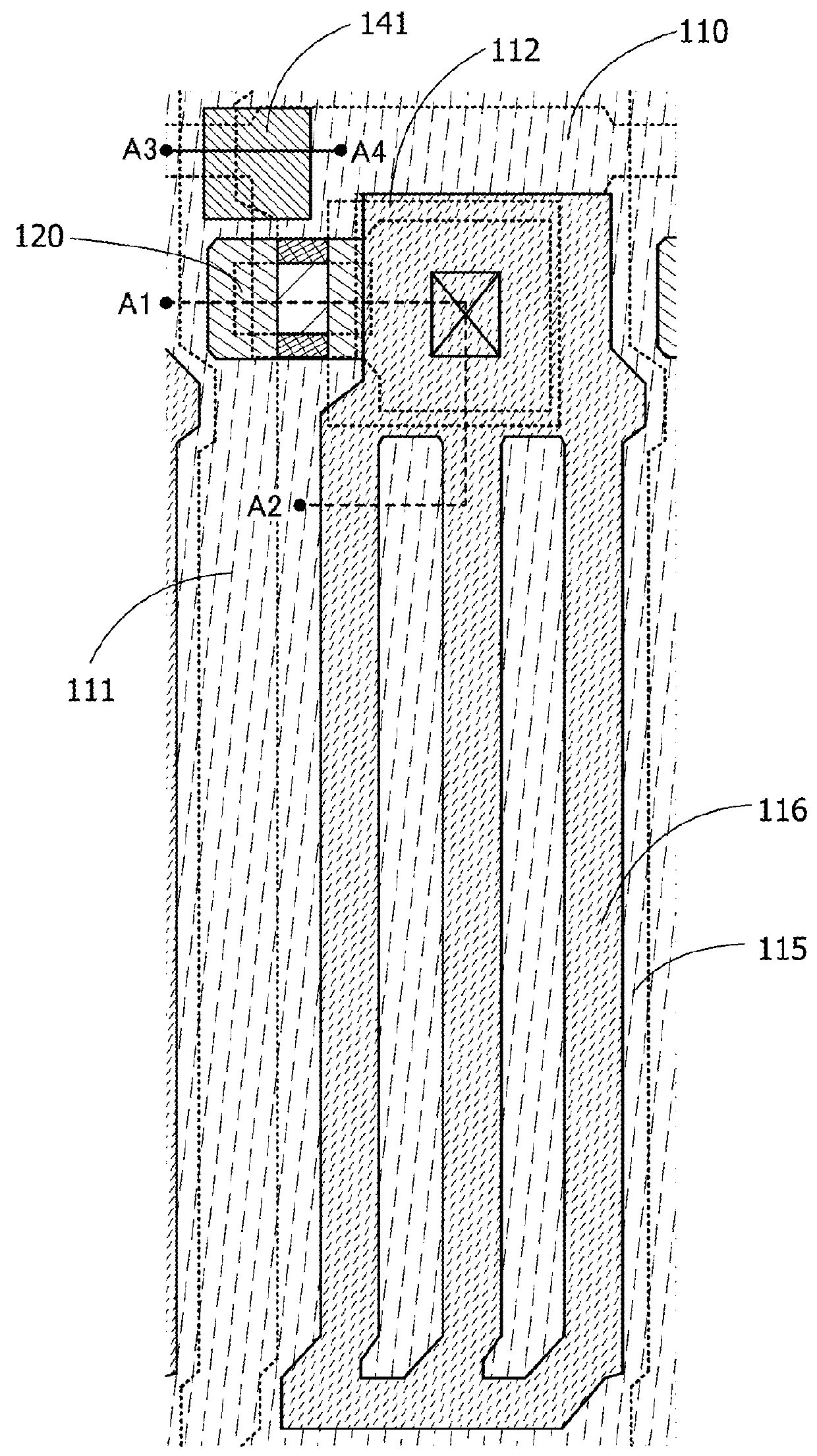 Liquid crystal display device and touch panel