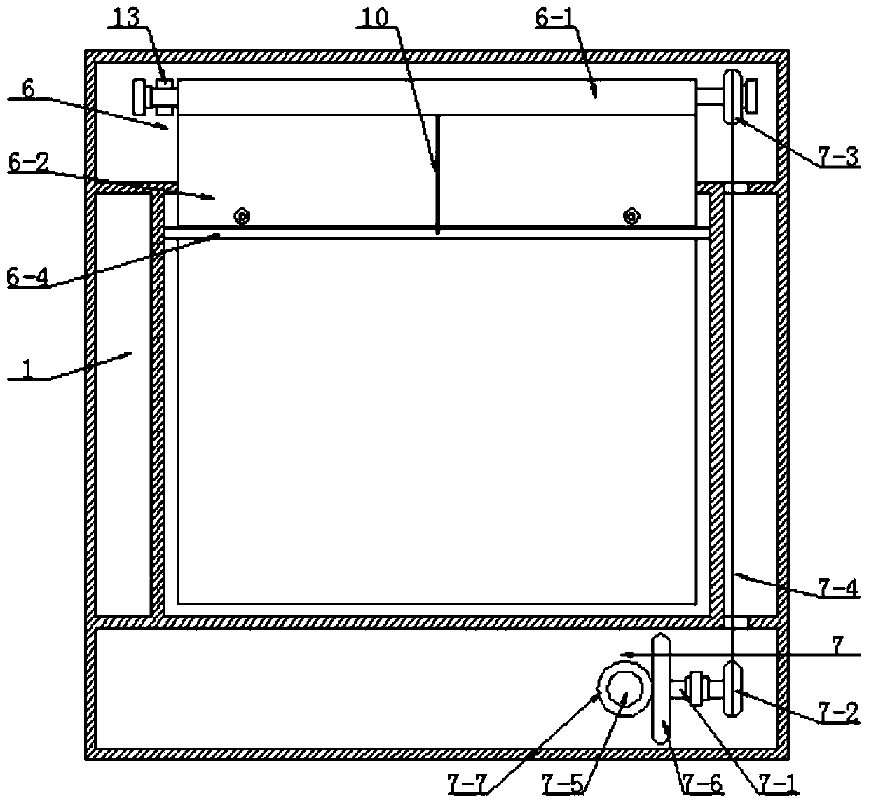 Double-layer shading glass door and window