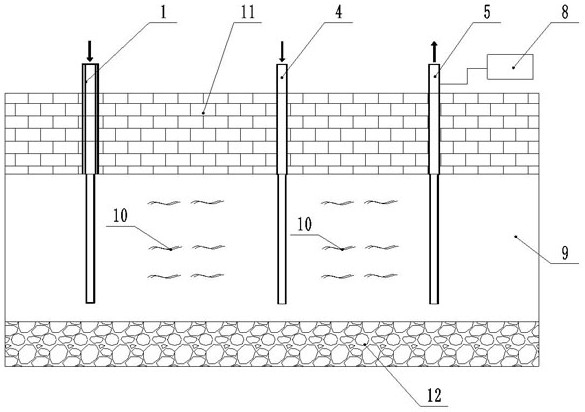 A method for extracting oil and gas products from underground pyrolysis thick and extra-thick oil shale deposits