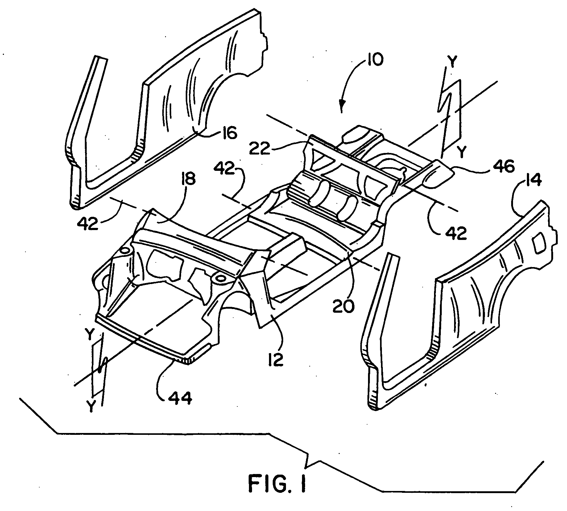Convertible vehicle uni-body having an internal supplemental support structure