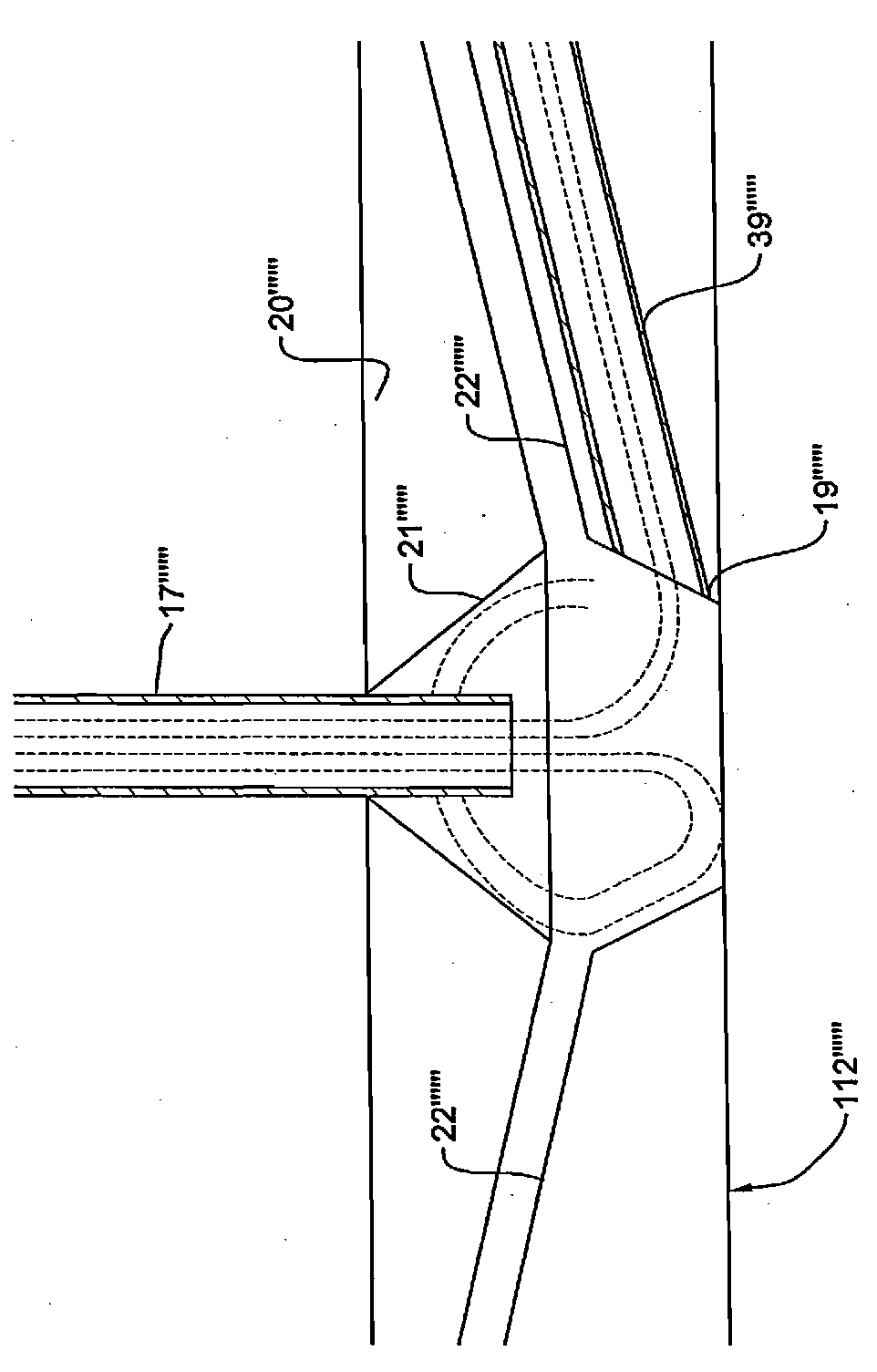 Ballast flocculation and sedimentation water treatment system with simplified sludge recirculation, and process therefor