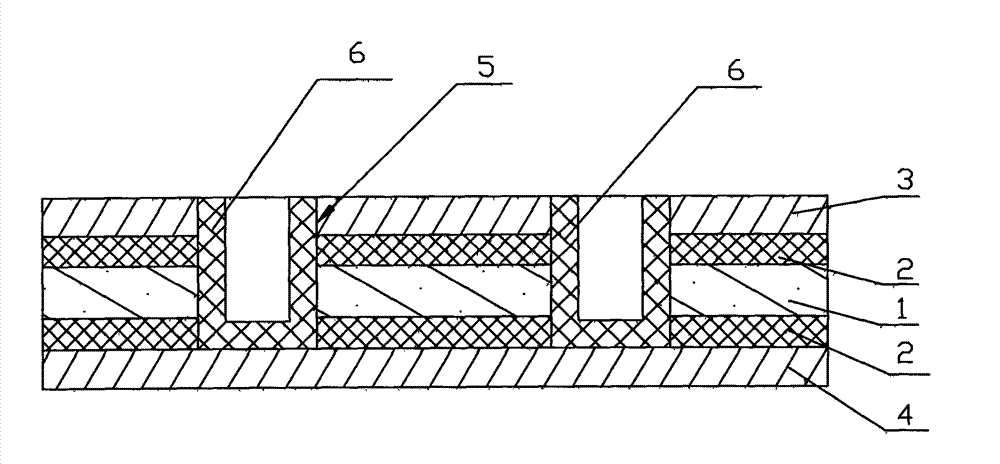Blind-hole-conduction double-sided circuit board and processing method thereof