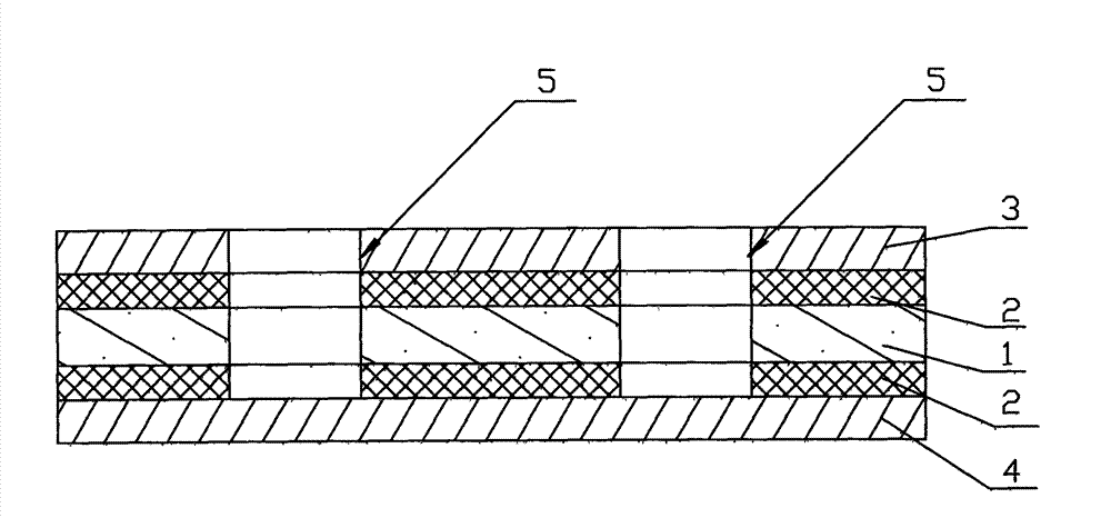 Blind-hole-conduction double-sided circuit board and processing method thereof