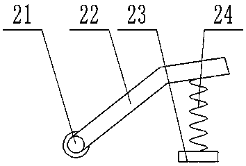 Wood floor conveying and paint coating device