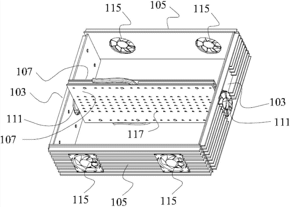 Thermal management device for battery pack