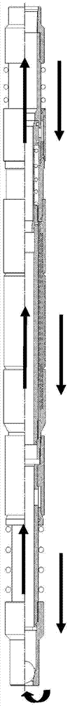 Pipe column and method used for layered chemical sand prevention