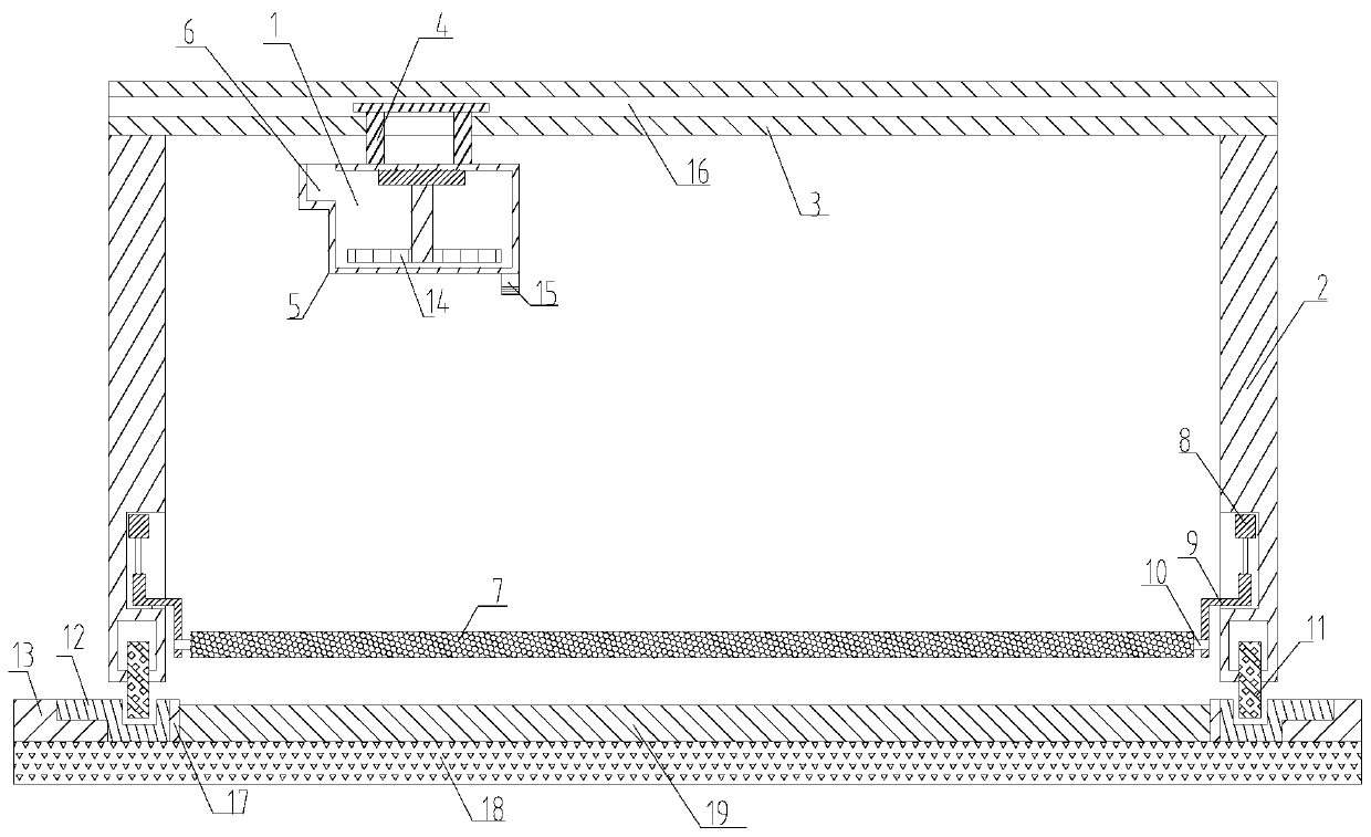 A thin-layer wear-resistant ceramsite road construction machinery and equipment and construction method