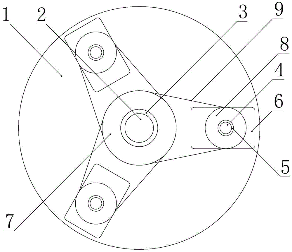 Driving linkage device, multifunctional vehicle with device and application of vehicle