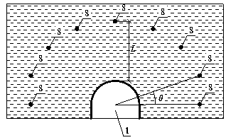 Sandwich arch suitable for surrounding rock support of high-stress soft rock tunnel and construction method thereof