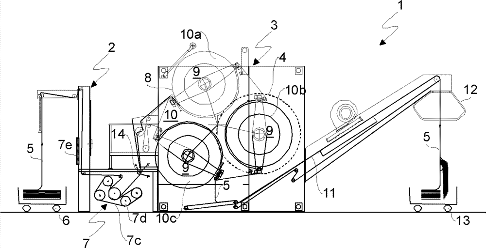 Trimming device and method