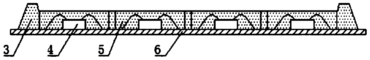 Mold and method for improving warping of ultrathin plastic package body product