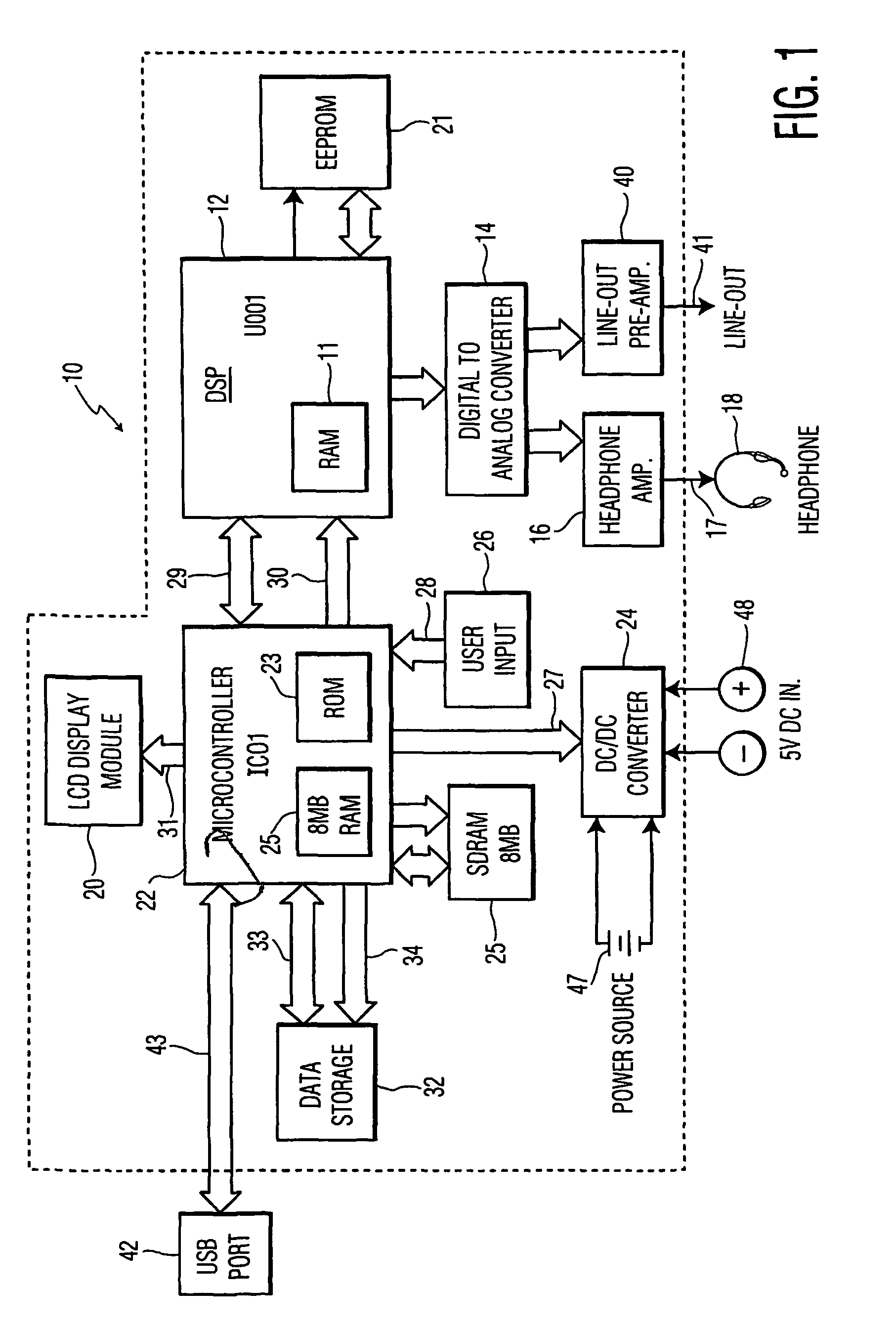 Method and apparatus for elapsed playback timekeeping of variable bit-rate digitally encoded audio data files
