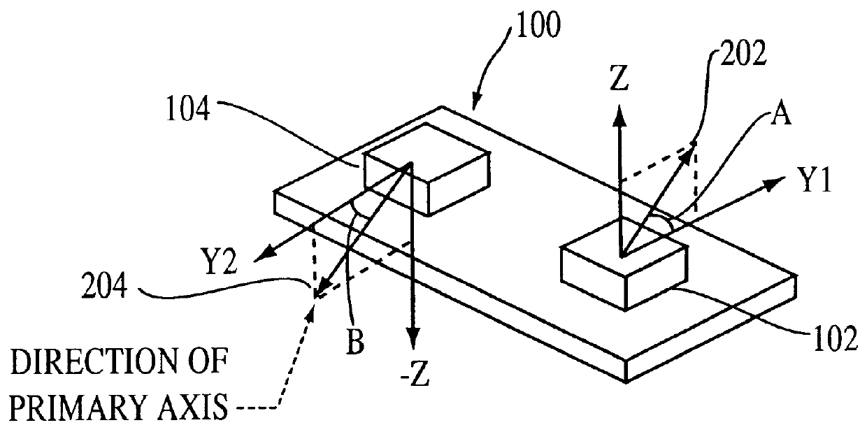 Piezoelecric shock sensor