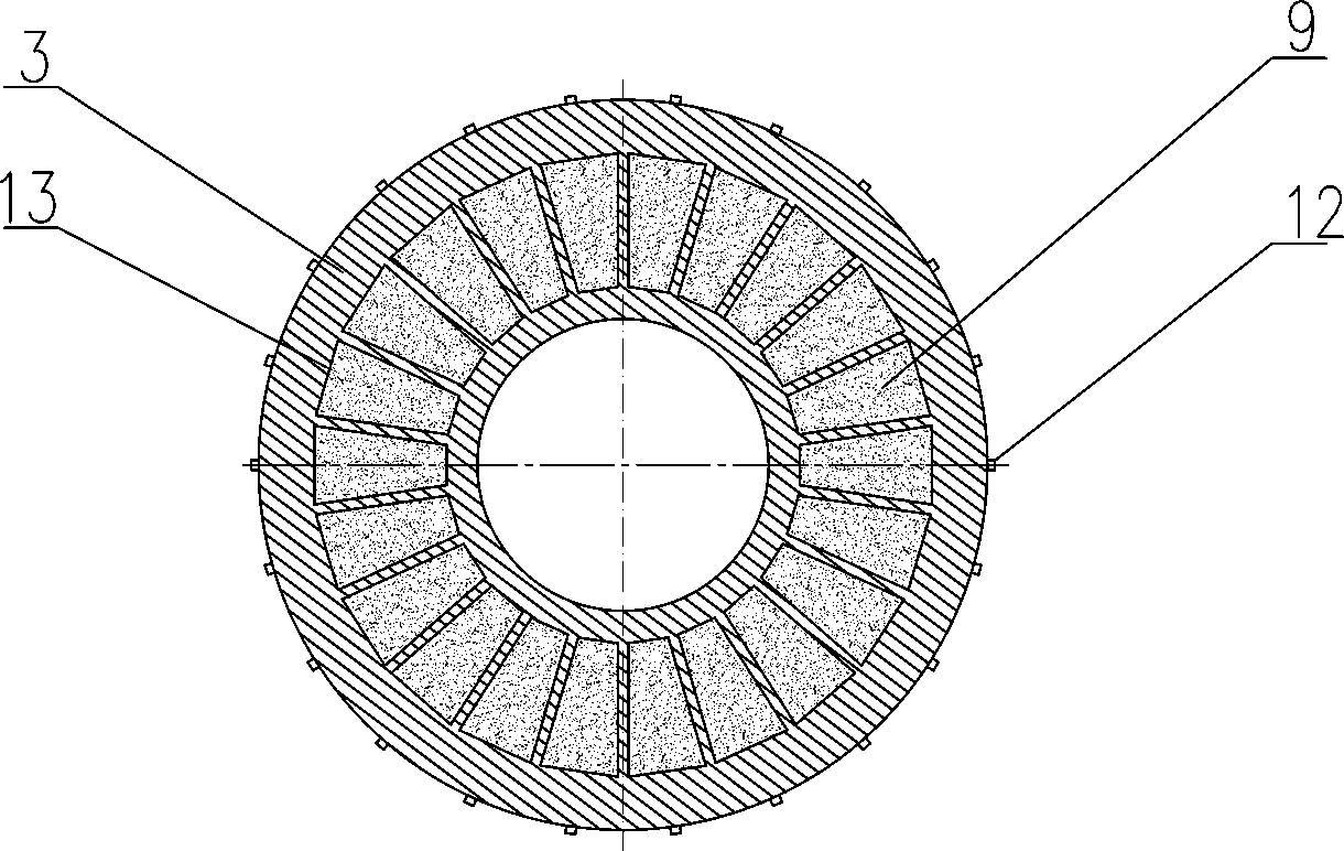 Device and method for assembling permanent magnets of axial magnetic flux permanent magnet motors