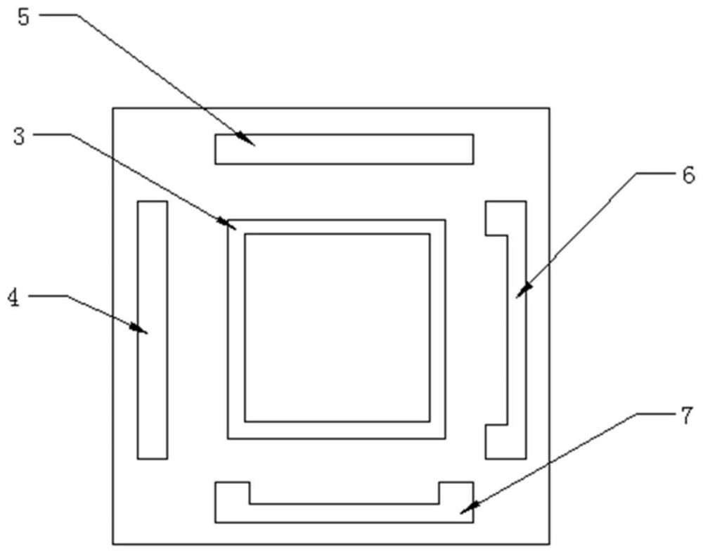 Force/electricity dual-adjustable multi-band reflection type polarization insensitive resonator