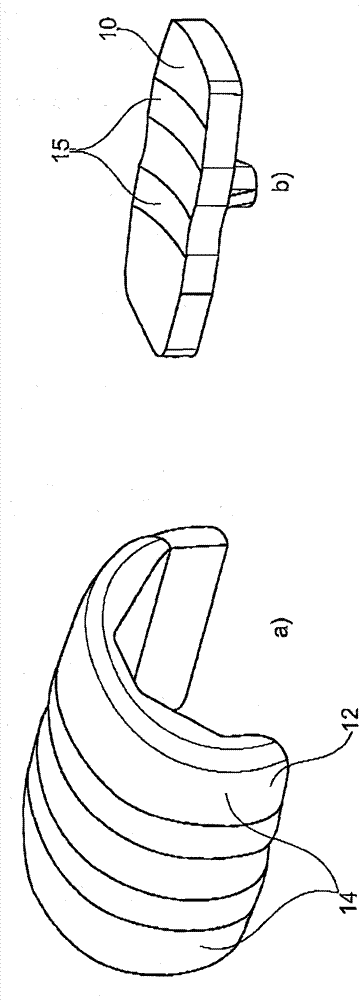 Ceramic spacer for the two-sided replacement of implants in shoulder, knee, and hip as a result of infections