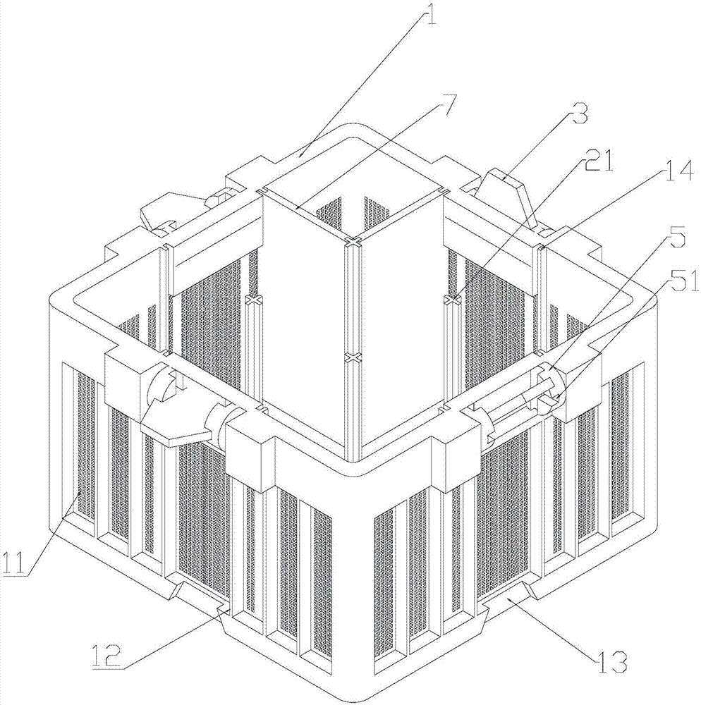 Stackable storage box