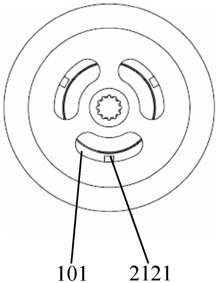 Magnetic transmission device