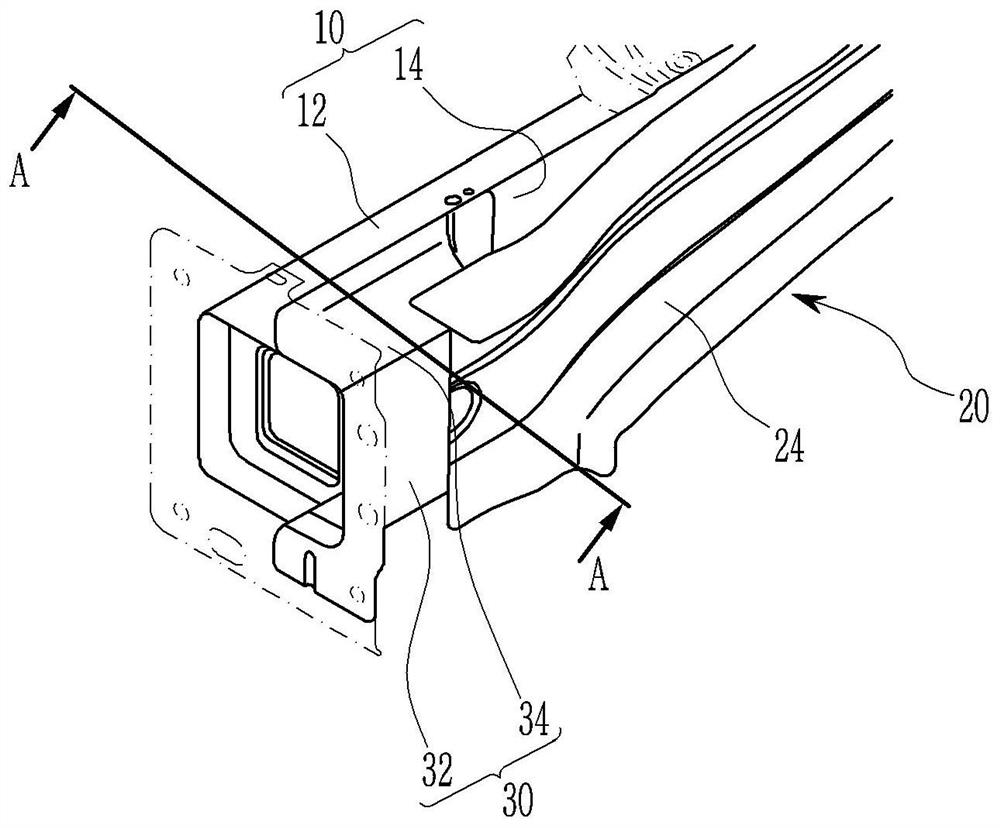 Front body reinforcement structure