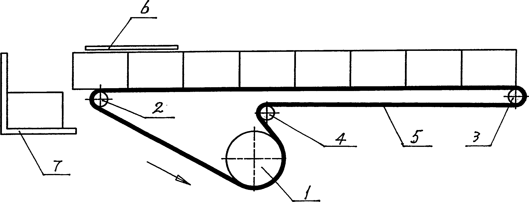 Card sending automatically device for full-automatic mah-jong machine