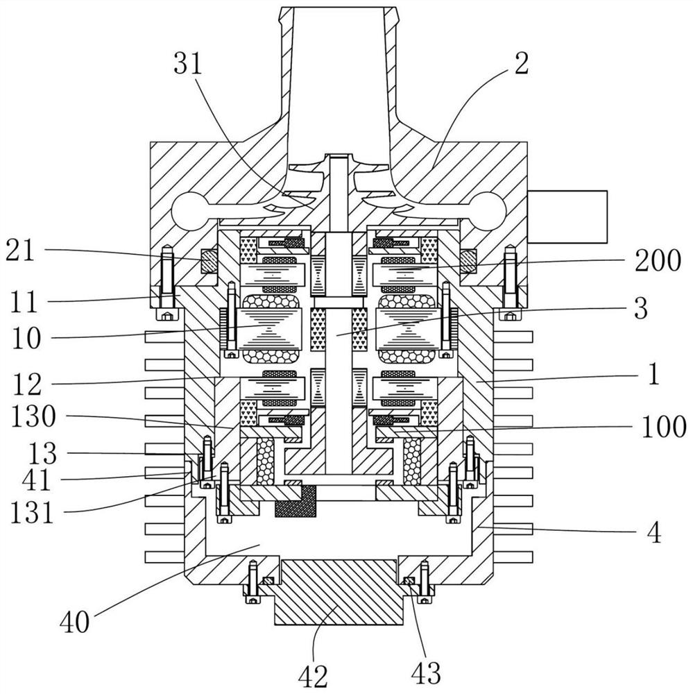 Hydrogen circulating pump