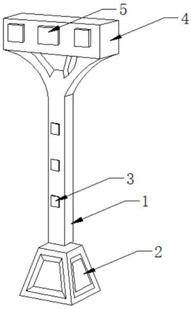 Intelligent traffic indicating device