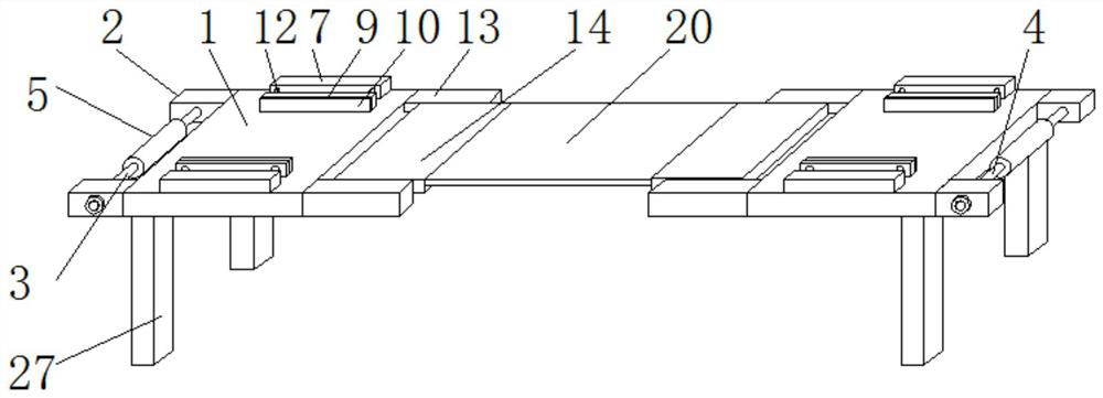 Raw material conveying device for aluminum alloy production