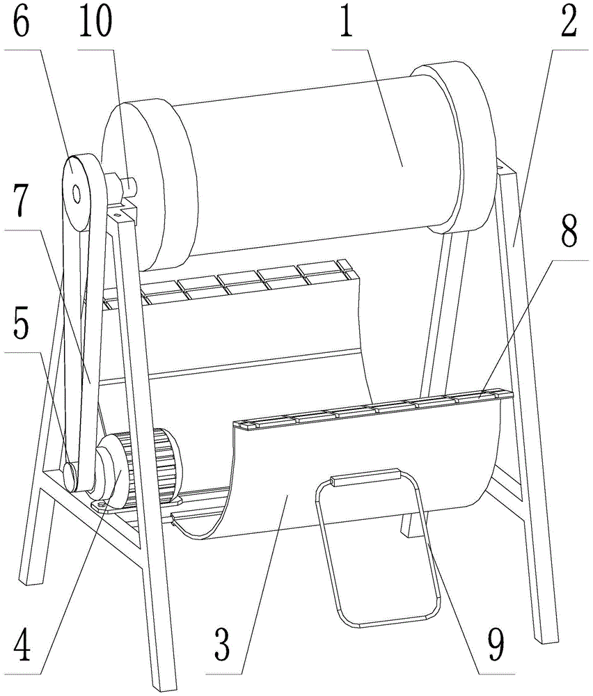 A high-efficiency solar rapid drying equipment